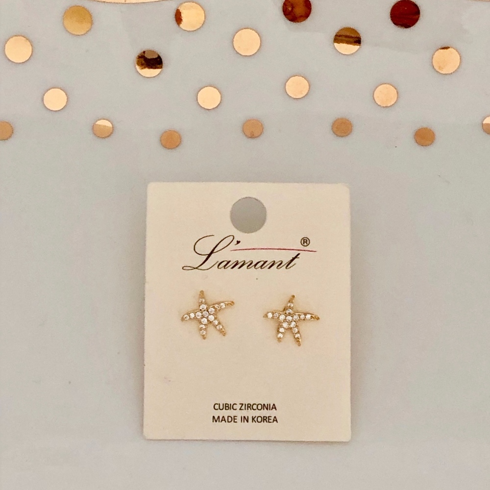 Starfish BLING Earrings